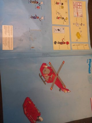Playmobil Helicóptero y Barco de Rescate