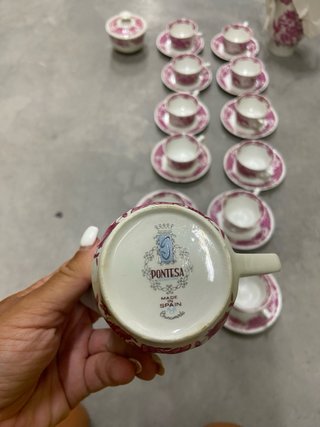 Juego de café Pontesa porcelana