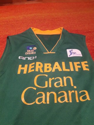 Camiseta Baloncesto Gran Canaria liga endesa XL