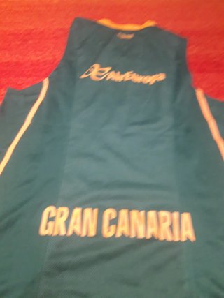 Camiseta Baloncesto Gran Canaria liga endesa XL