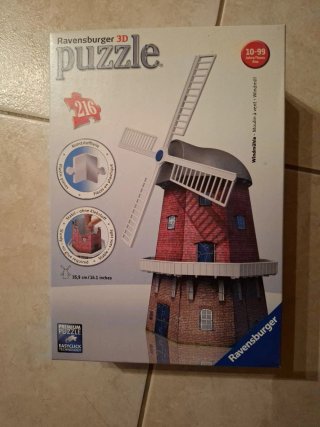Puzzle 3D Ravensburger Molino de Viento