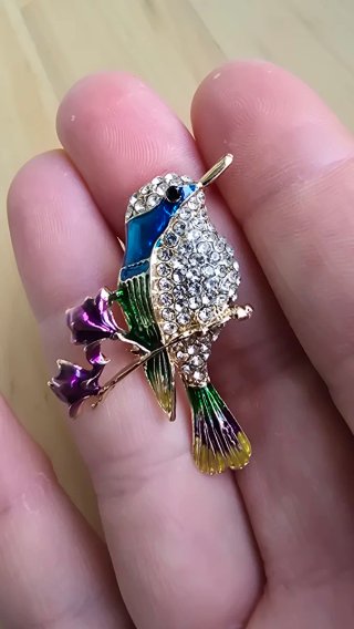 Broche Pajarito sin estrenar