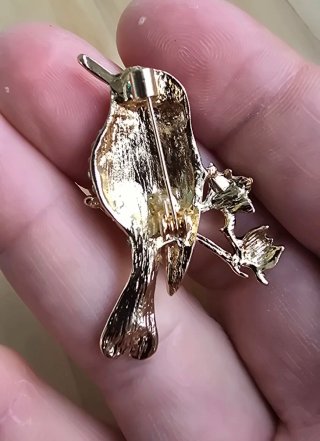 Broche Pajarito sin estrenar
