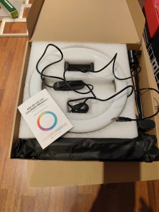 Aro de Luz LED 26 cm con Control