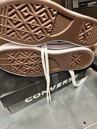 Converse Plataforma Blancas Talla 38