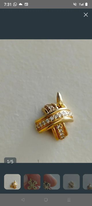 Colgante Tiffany & Co. Oro 18k