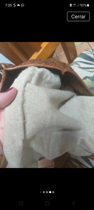 Bolso Biba Piel Trenzado