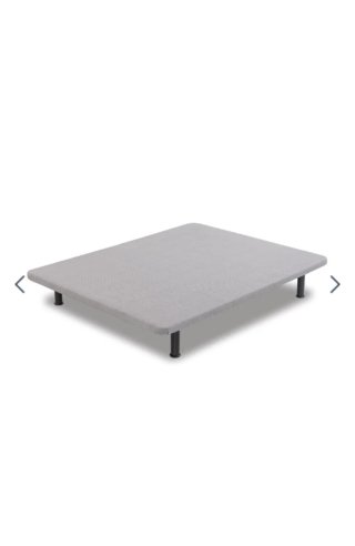 Base tapizada 135 cm