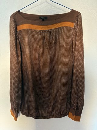 Blusa Kocca elegante marrón