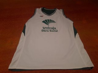 Camiseta Basket Unicaja Reversible Talla XL