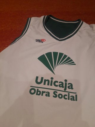 Camiseta Basket Unicaja Reversible Talla XL