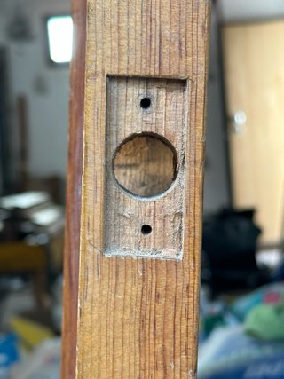 Puerta madera pino maciza