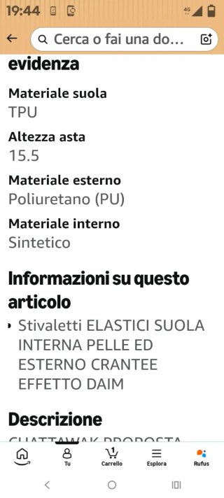 Stivali donna taglia 39