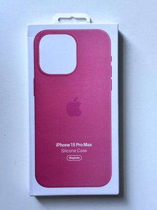 Funda iPhone 15 Pro Max Rosa MagSafe