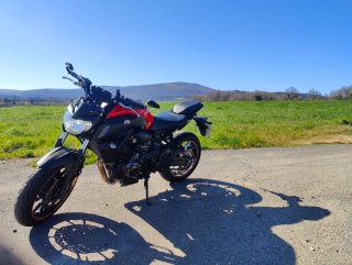 Yamaha MT-07 A2 Roja