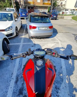 Yamaha MT-07 A2 Roja