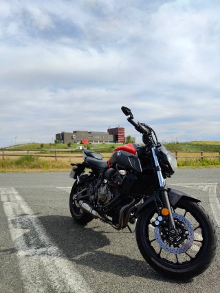 Yamaha MT-07 A2 Roja