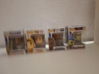 Lote 4 Funko Pop! Marvel, Disney, Star Wars