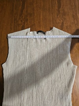 Top asimétrico Zara  nuevo.