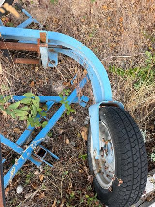 Carro manual para palets azul