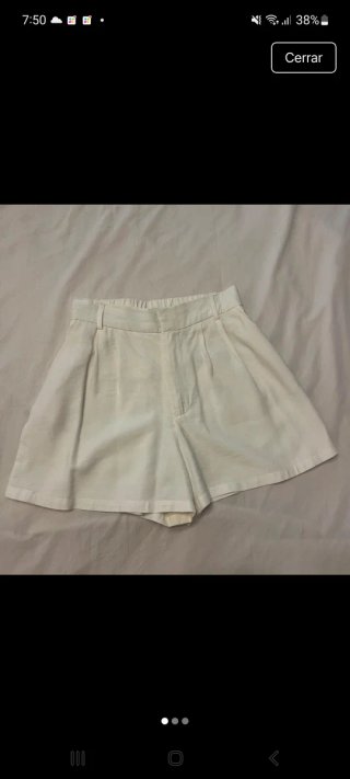 Pantalón fino blanco