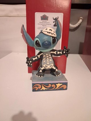 4 Figuras Stitch Halloween Jim Shore Enesco