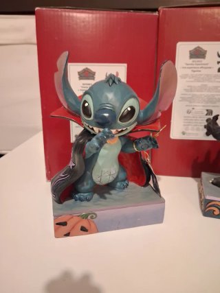 4 Figuras Stitch Halloween Jim Shore Enesco