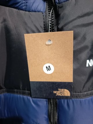 Chamarra The North Face Azul y Negro Talla M.