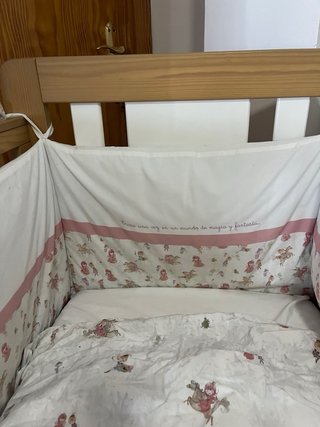 Protector cuna, funda nórdica y relleno