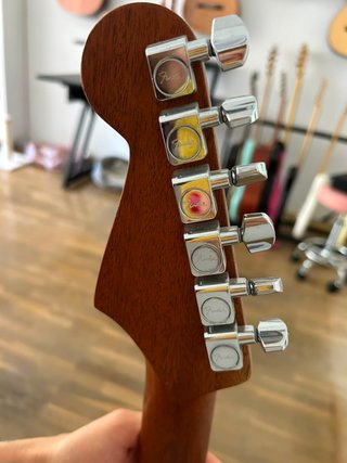 Fender Acoustasonic Jazzmaster Azul Hielo