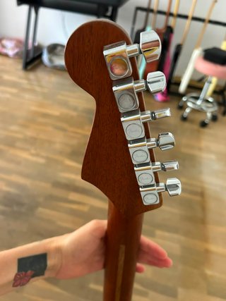Fender Acoustasonic Jazzmaster Azul Hielo