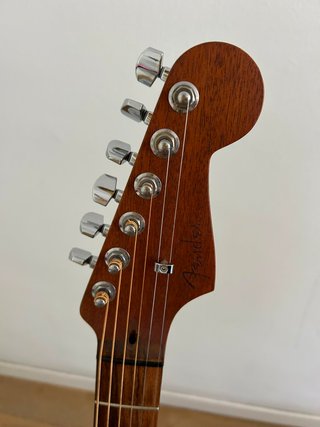 Fender Acoustasonic Jazzmaster Azul Hielo