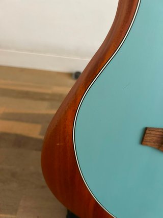 Fender Acoustasonic Jazzmaster Azul Hielo