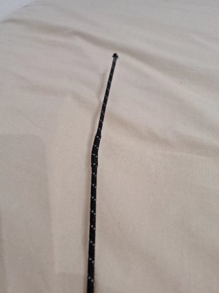 Fusta Equitación Doma Negro 120 cm