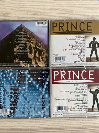 4 CD Prince: - The hits 1 2 - Diamonds and pearls