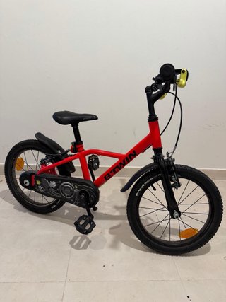 Bicicleta Btwin Roja 16