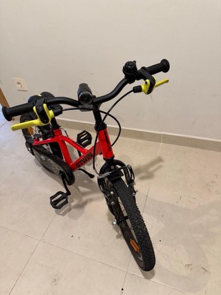 Bicicleta Btwin Roja 16