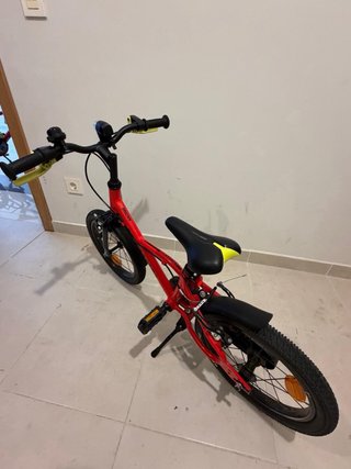 Bicicleta Btwin Roja 16