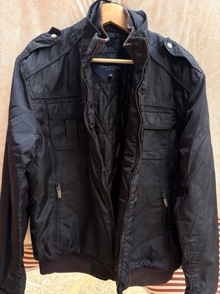 Chaqueta corta hombre azul marino
