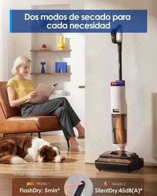 Aspiradora Vertical Húmedo/Seco 25000Pa NUEVO