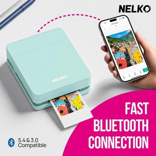 Impresora foto portátil Bluetooth Nelko PP01 NUEVO