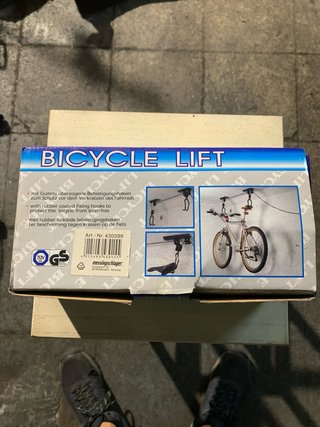 Elevador de Techo para Bicicletas