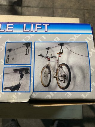 Elevador de Techo para Bicicletas