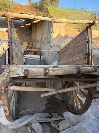 Carro de labranza tradicional