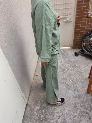 Conjunto mujer verde