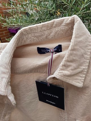 Conjunto pana mujer beige