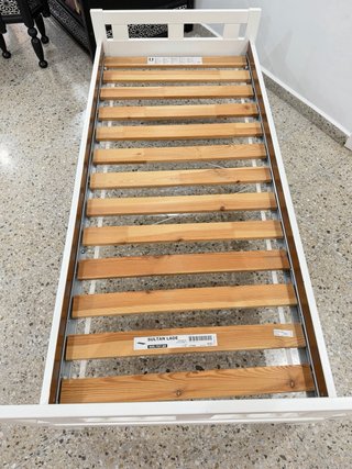Cama infantil IKEA KRITTER blanca