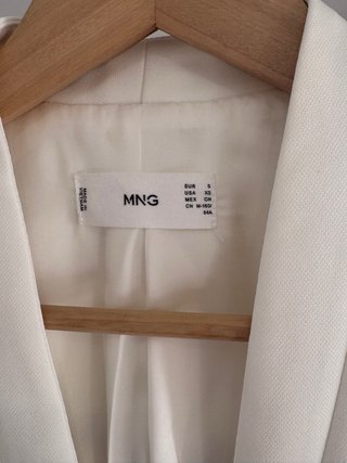 Americana blanca de Mango – Talla S