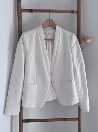 Americana blanca de Mango – Talla S