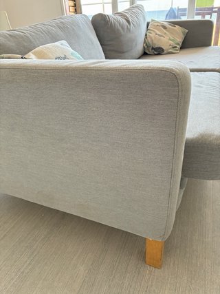 Sofá IKEA biplaza gris